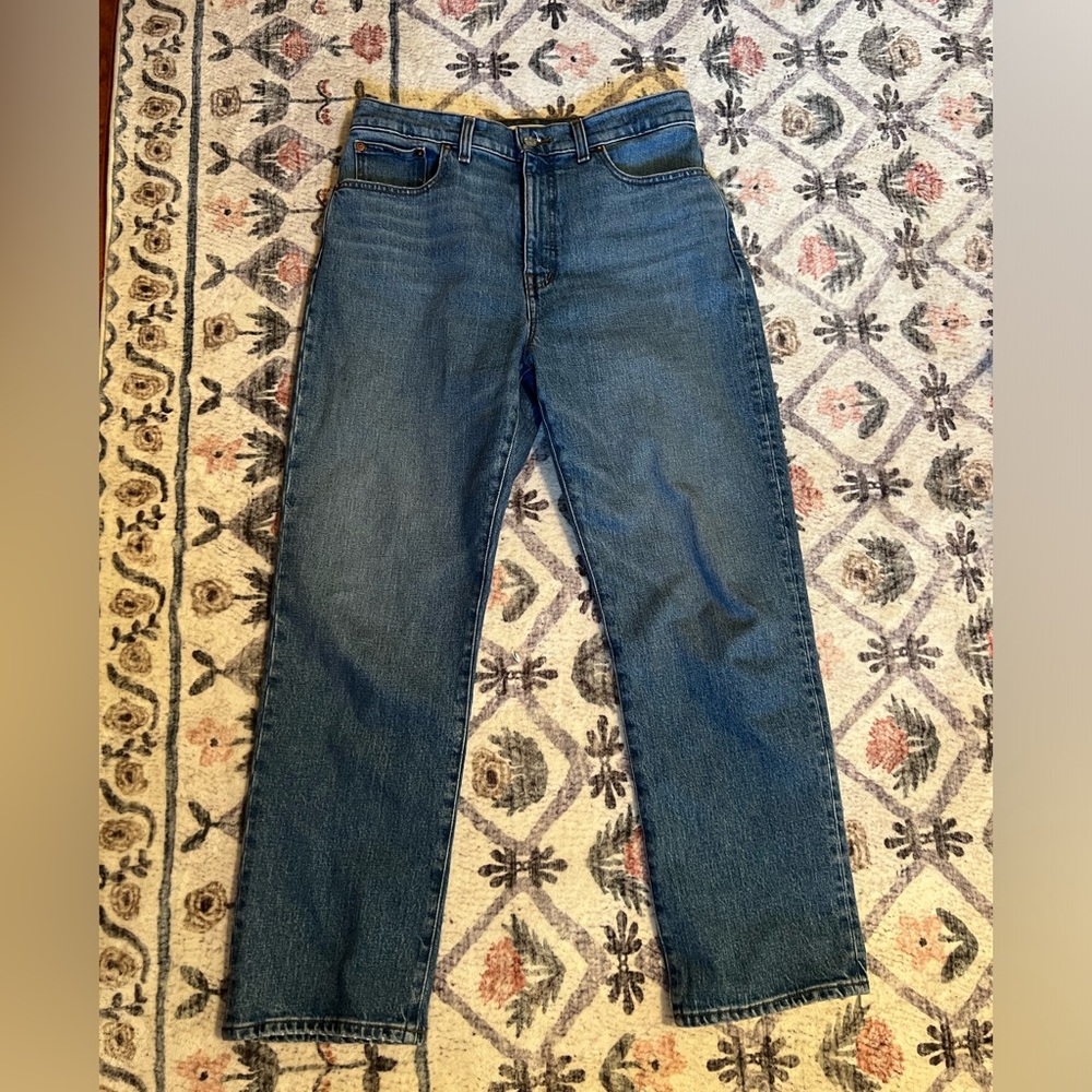 Madewell 90’s Straight Crop Jeans